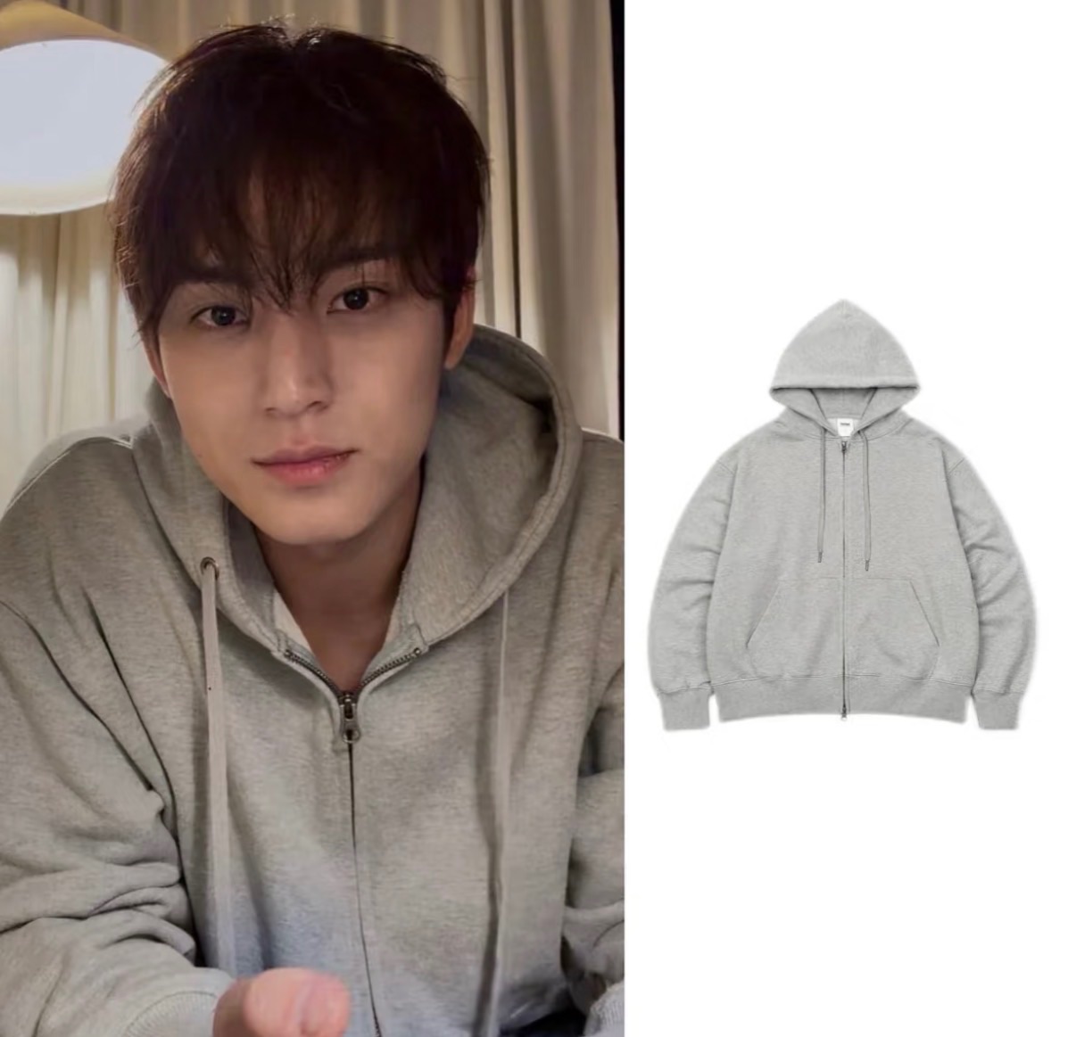 珉奎款🇰🇷TOFFEE 雙拉鏈連帽外套