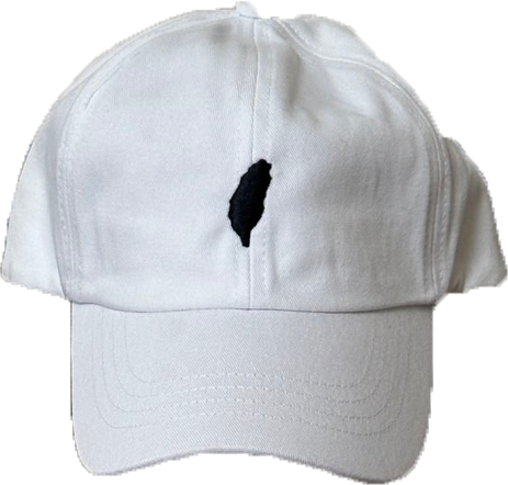 MIT台灣製造 台灣LOGO白色老帽