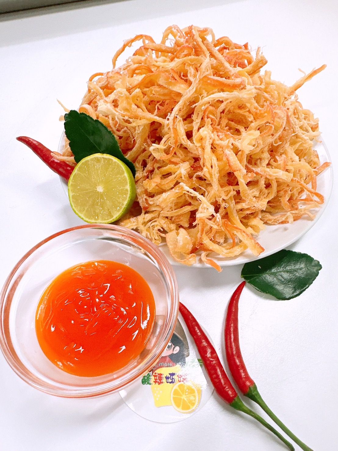 魷魚絲 Mực khô hấp dừa