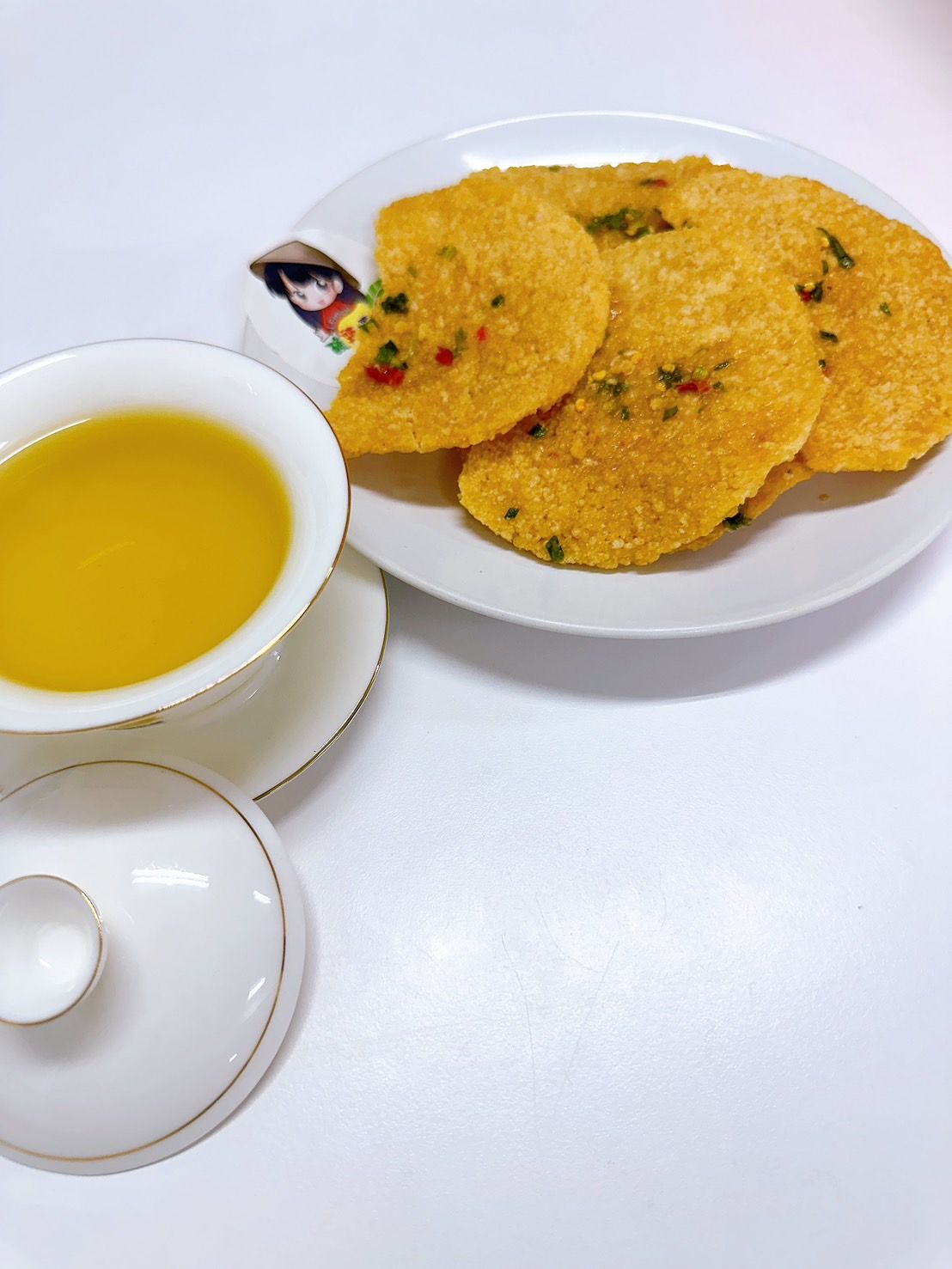 鍋巴 Cơm cháy mắm hành