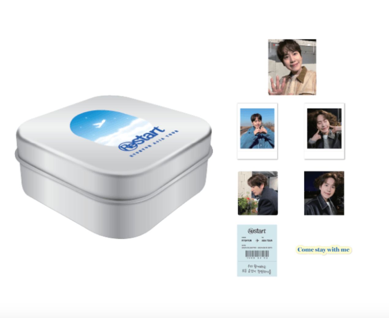 圭賢-貼紙鐵盒組