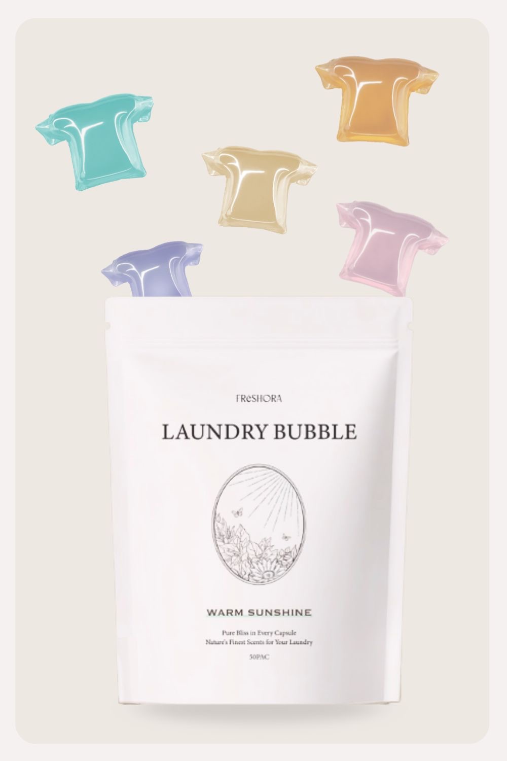 （預購 預計5月中出貨）脆爆紅.ᐟ.ᐟ香水洗衣球（50顆）