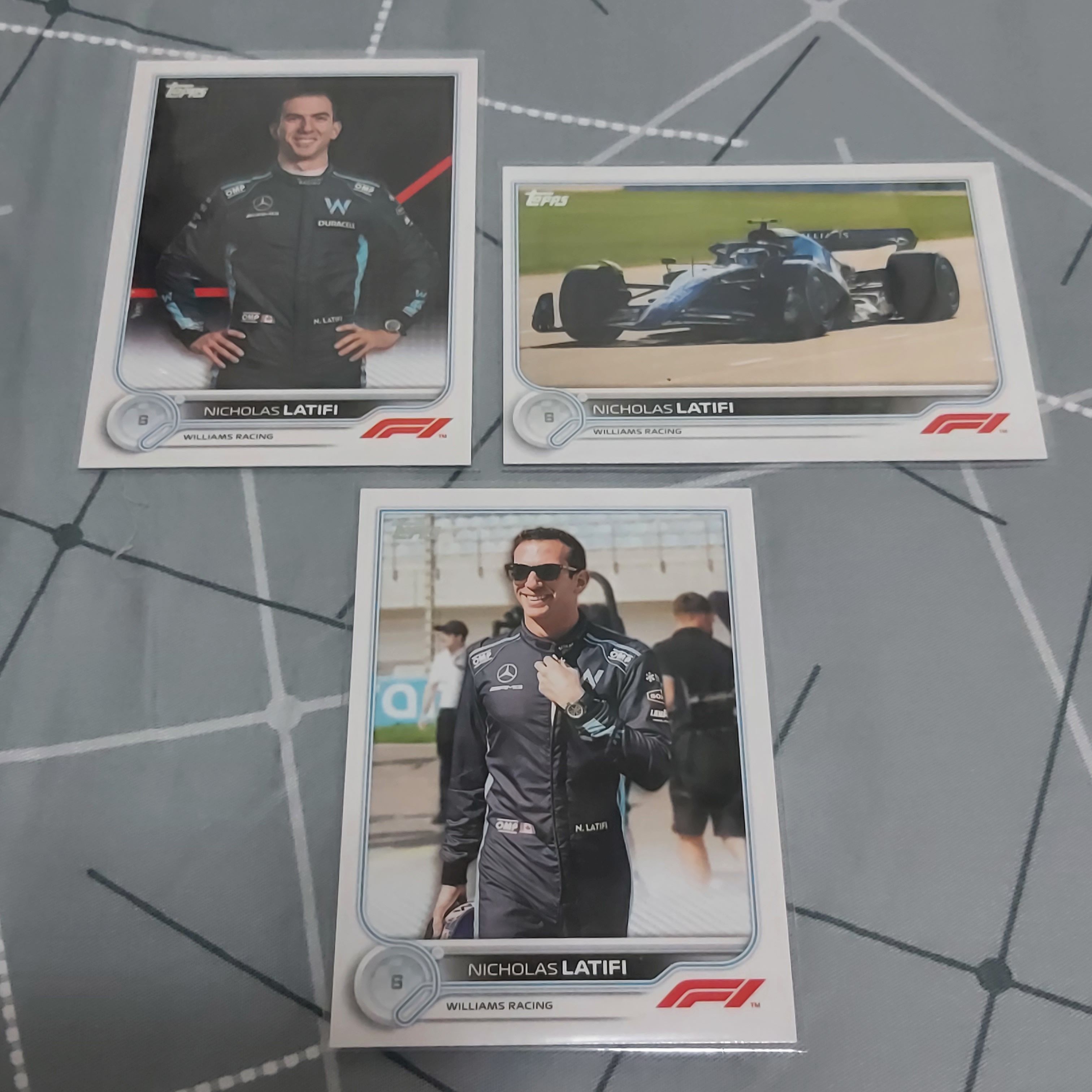 2022 topps F1 Nicholas Latifi 賽車卡 車手卡 普卡 加拿大 Williams 英國