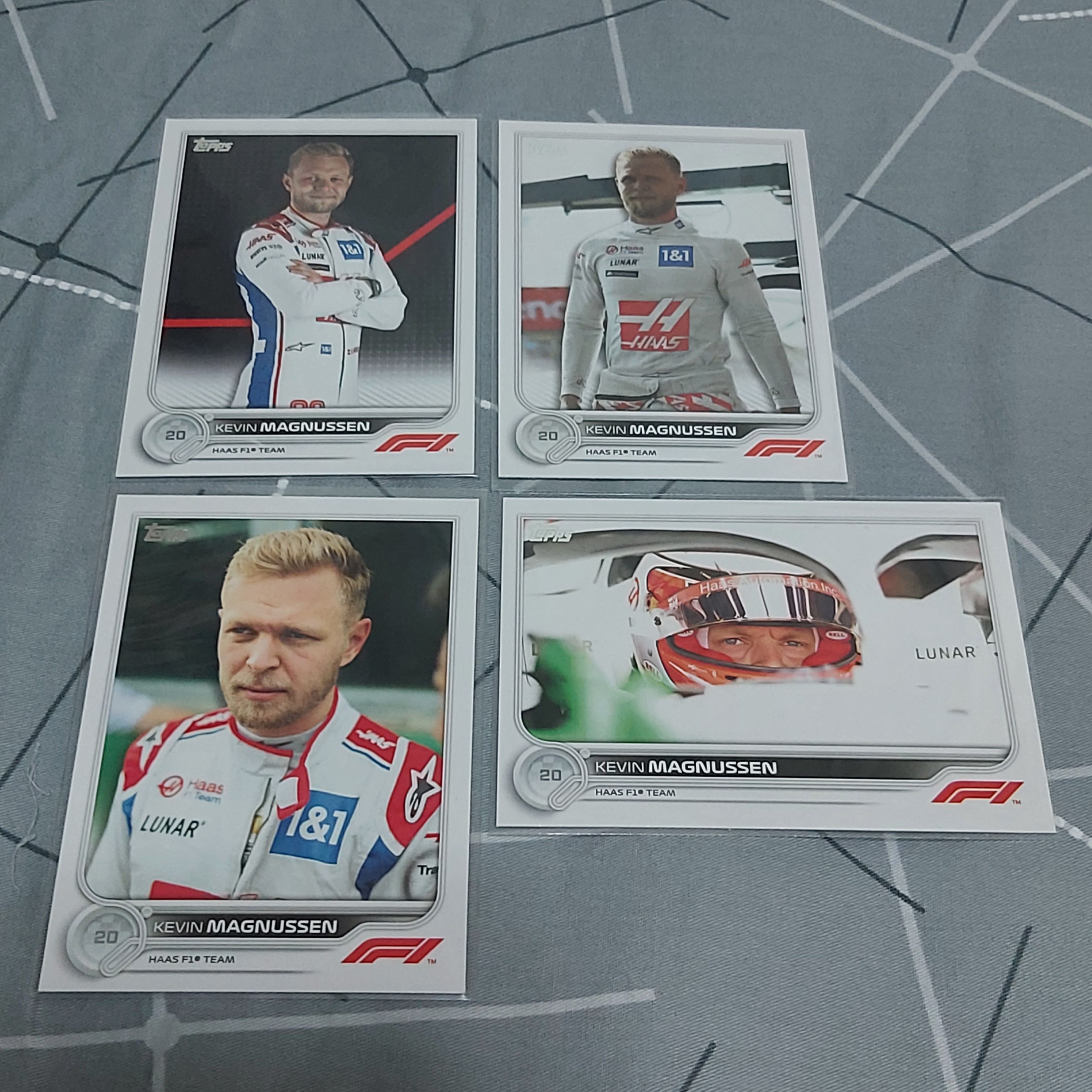 2022 topps F1 Kevin Magnussen 賽車卡 車手卡 普卡 丹麥 Haas 美國