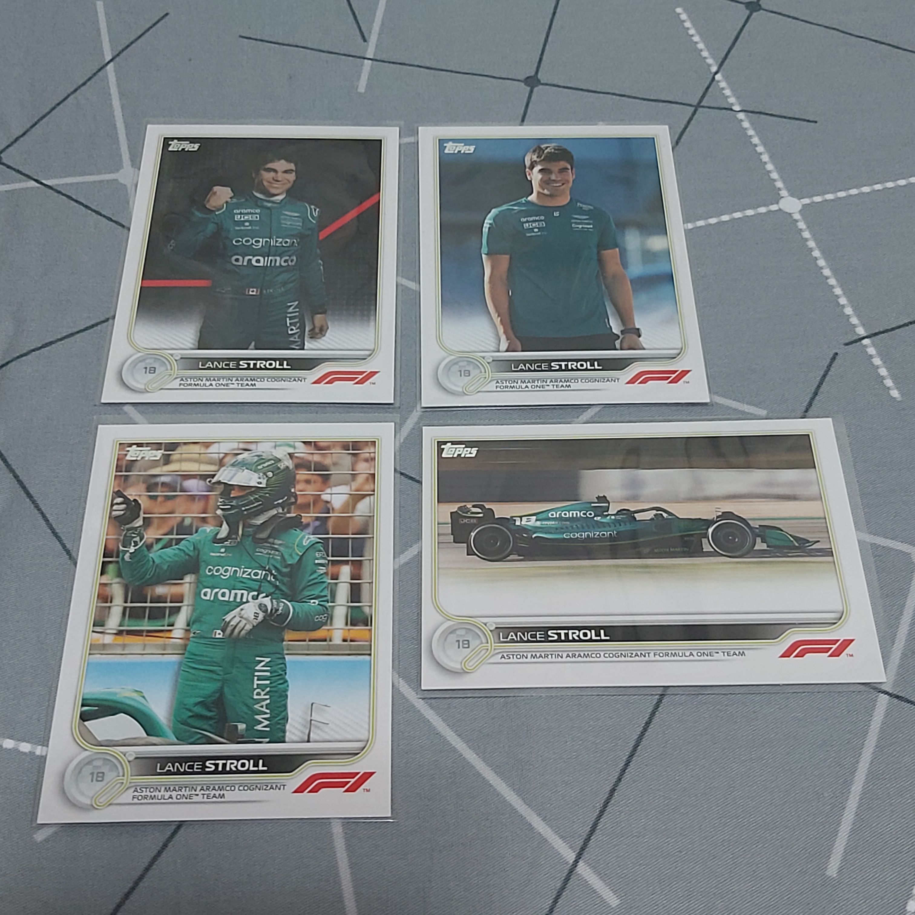 2022 topps F1 Lance Stroll 賽車卡 車手卡 普卡 加拿大 Aston Martin 英國