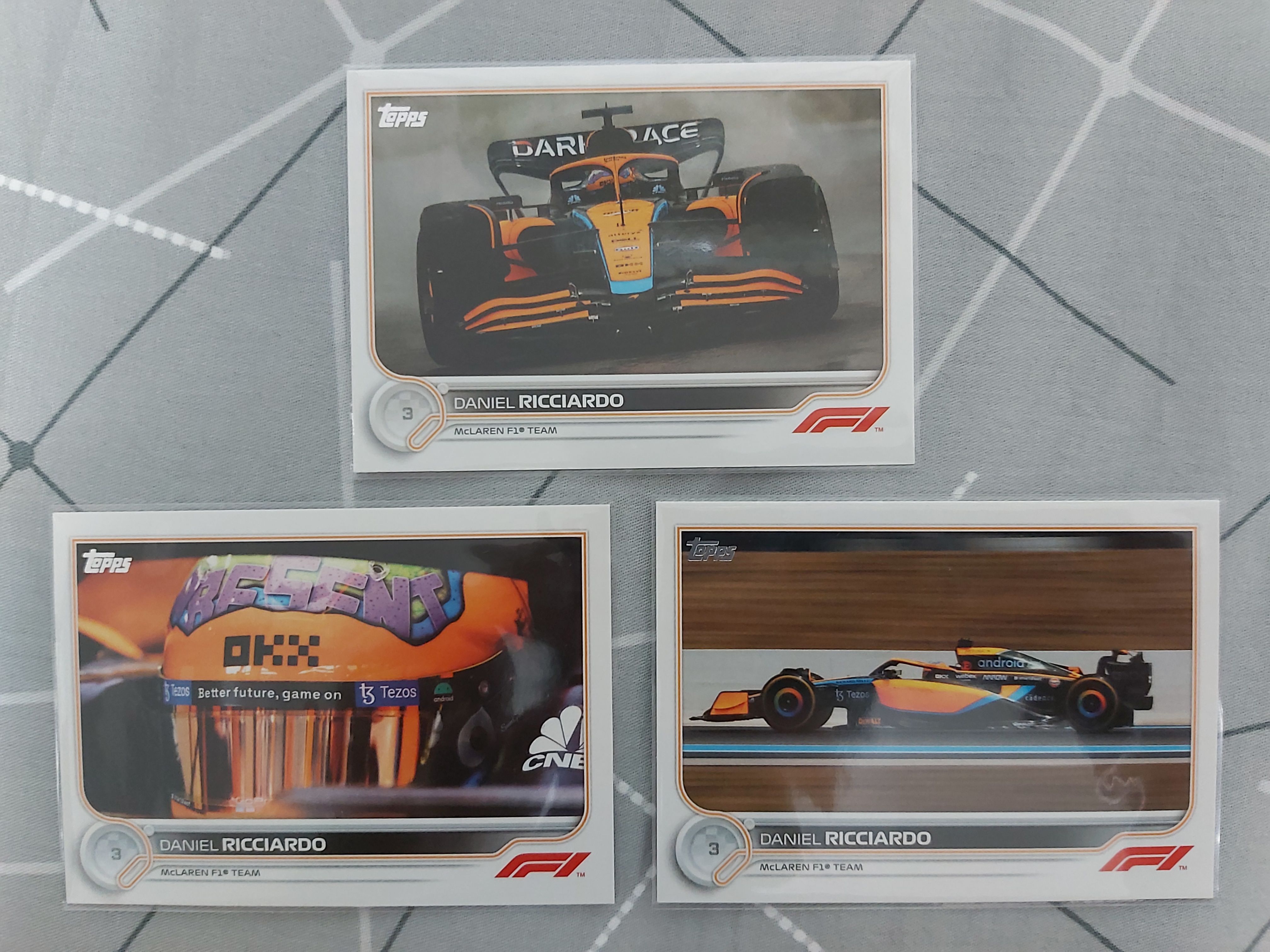 2022 topps F1 Daniel Ricciardo 賽車卡 車手卡 普卡 澳洲 澳大利亞 McLaren 英國