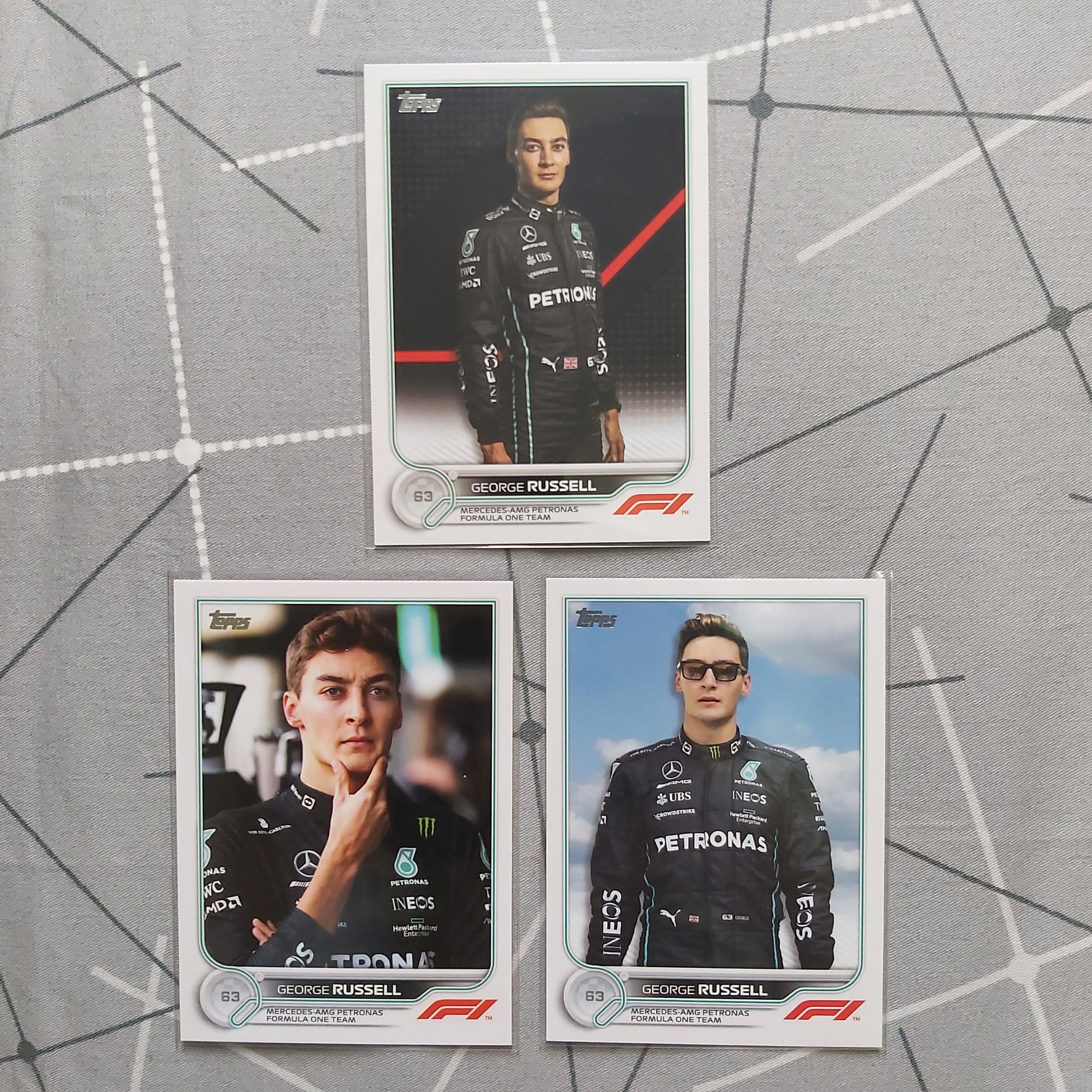 2022 topps F1 George Russell 賽車卡 車手卡 普卡 英國 Mercedes