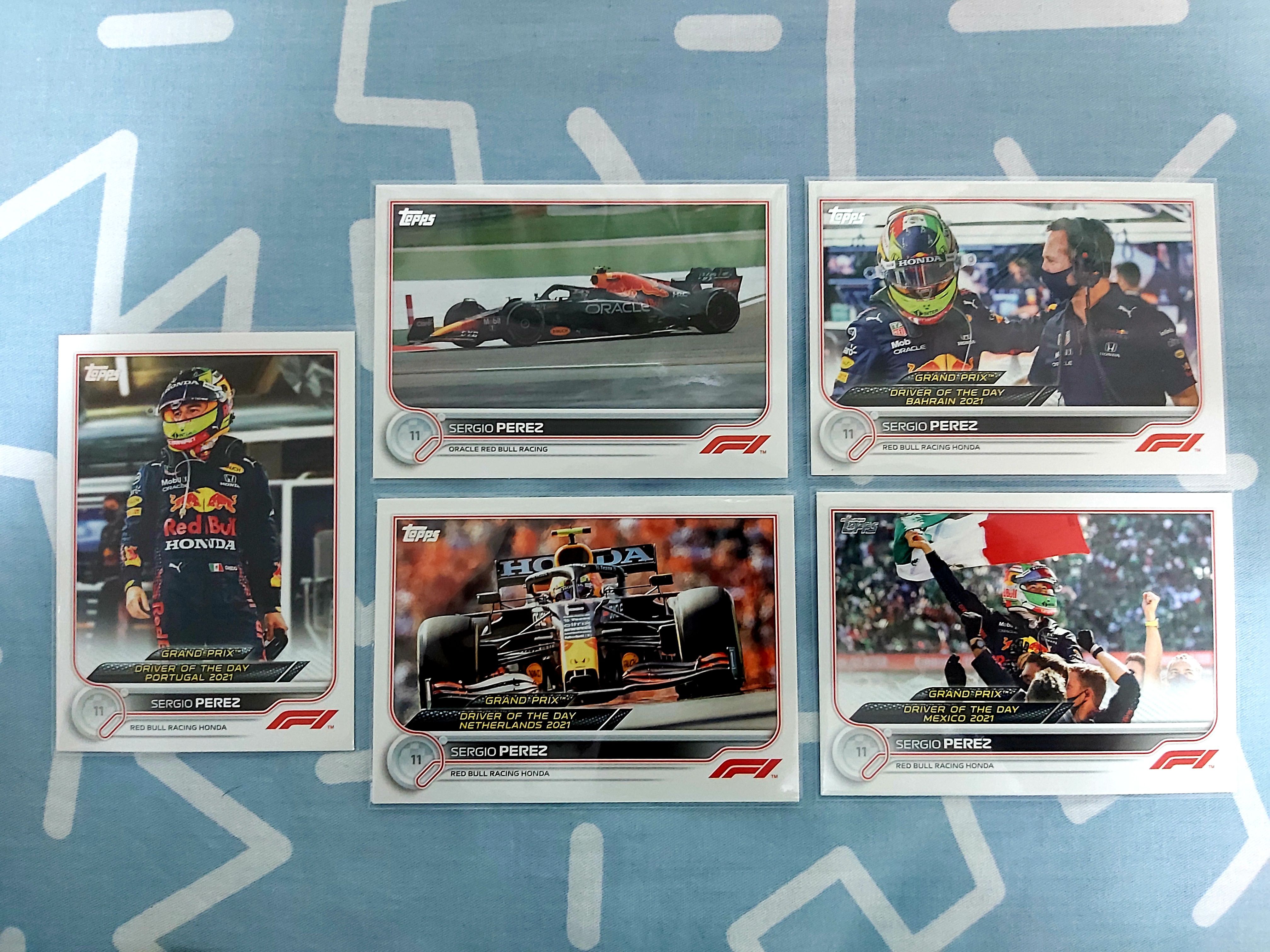 2022 topps F1 Sergio Checo Pérez 賽車卡 車手卡 普卡 墨西哥 Redbull 紅牛