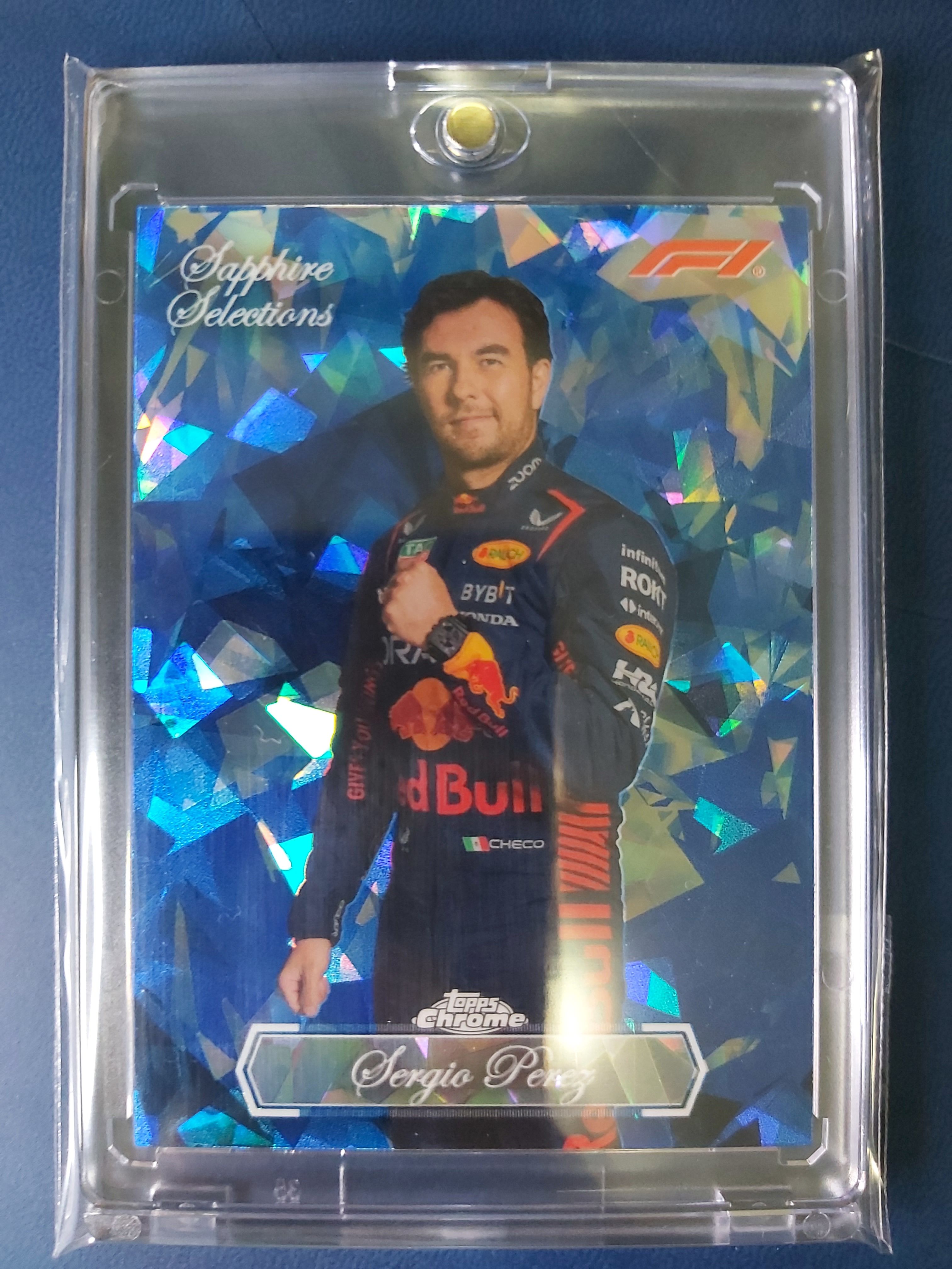 2023 Topps Chrome Formula 1 Sapphire Sergio Perez Selections