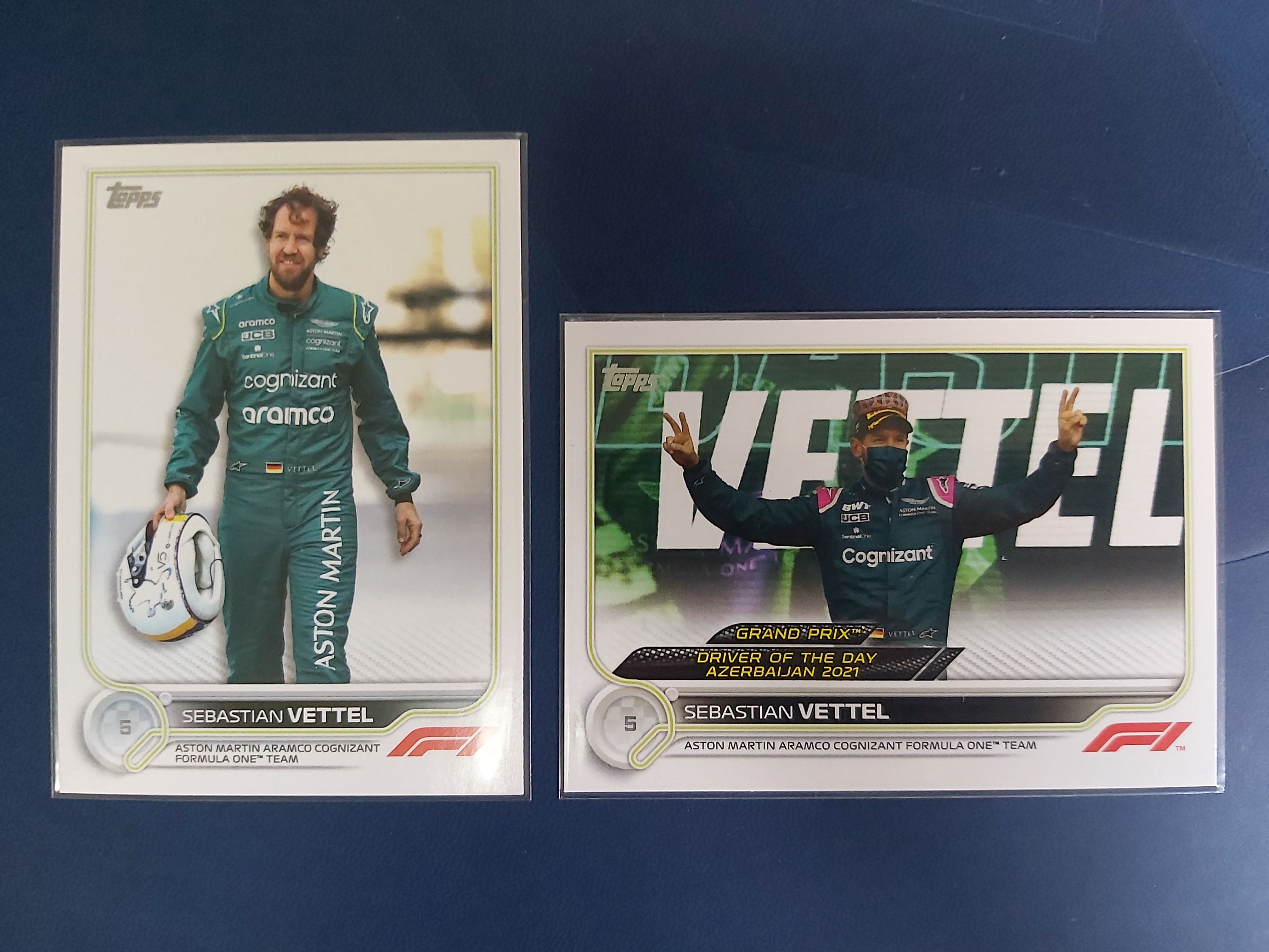 2022 topps F1 Sebastian Vettel 賽車卡 車手卡 普卡 德國 Aston Martin 英國