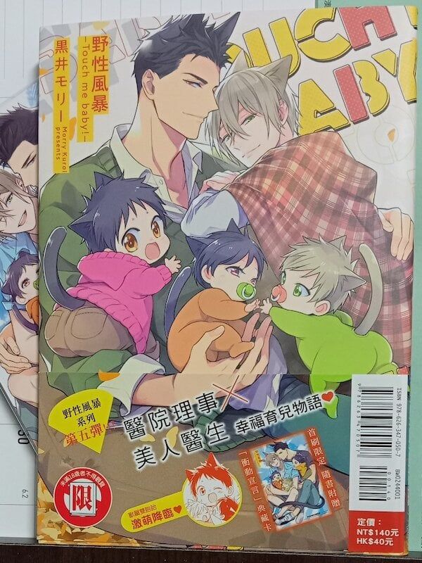 84】東立出版/漫畫《野性風暴－Touch me baby! 》黒井モリー