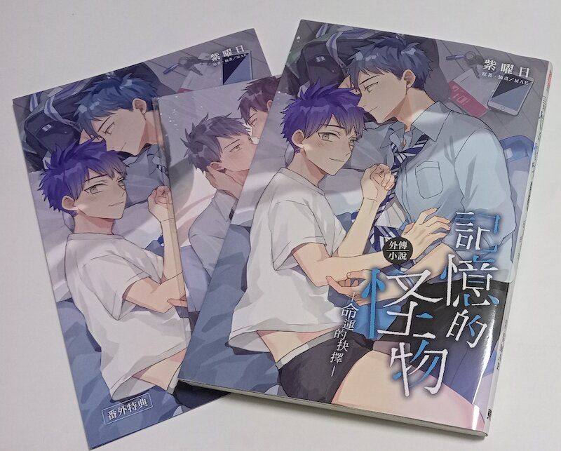 88】 東立出版/小說《記憶的怪物外傳小說~命運的抉擇》 紫曜日