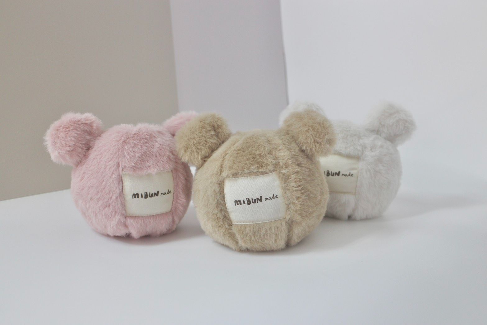 MIBUN made 熊熊小毛球-約10cm-福利品