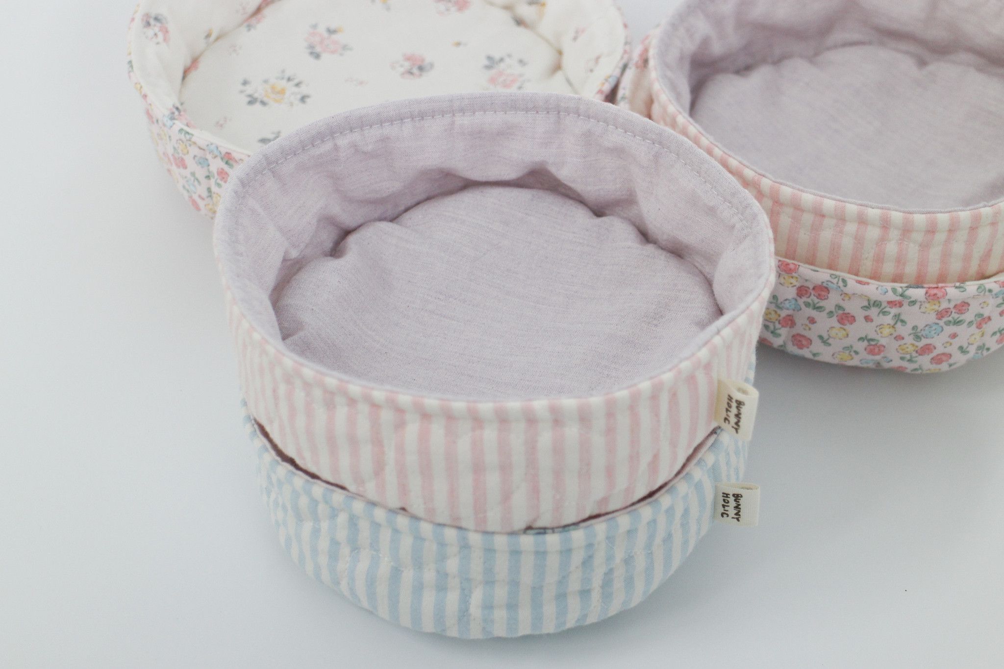 BUNNY HOLIC 輕便小圓草籃