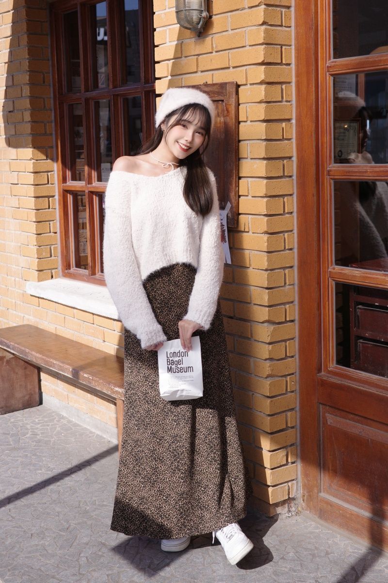 現▴闆娘大推💕小豹紋魚尾裙