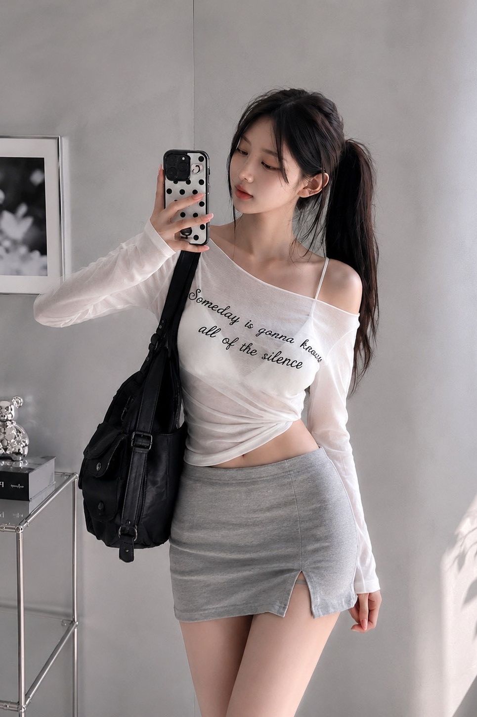 若隱若現透膚套