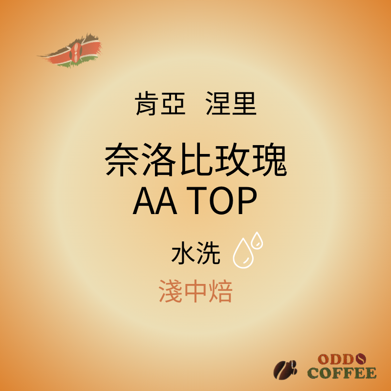 肯亞．涅里．奈洛比玫瑰 AA TOP/水洗