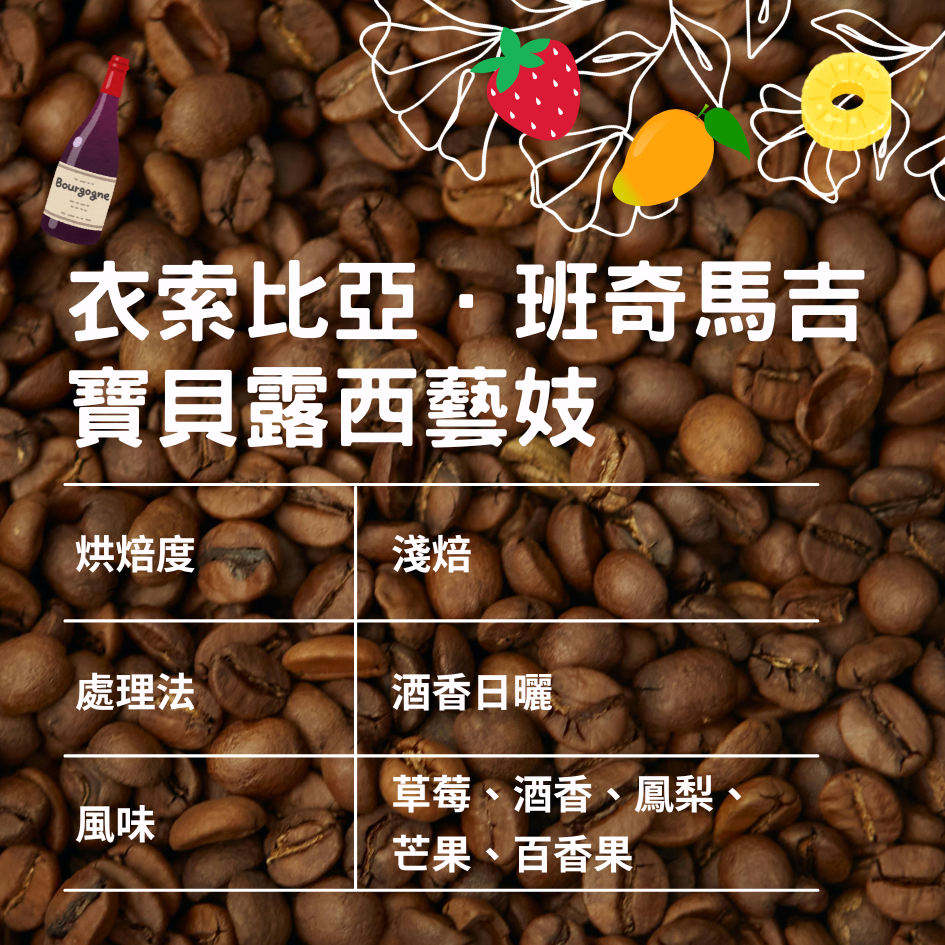 衣索比亞．班奇馬吉． 藝妓/日曬