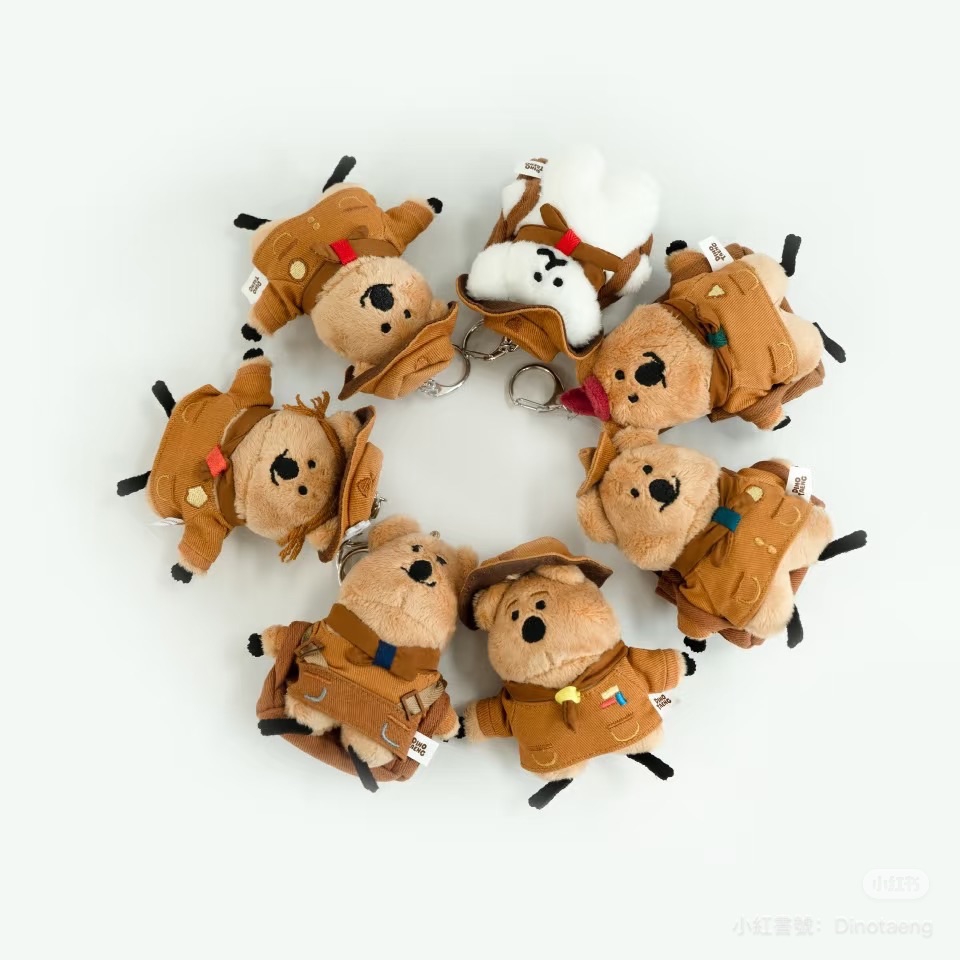 Dinotaeng 童軍探險系列吊飾