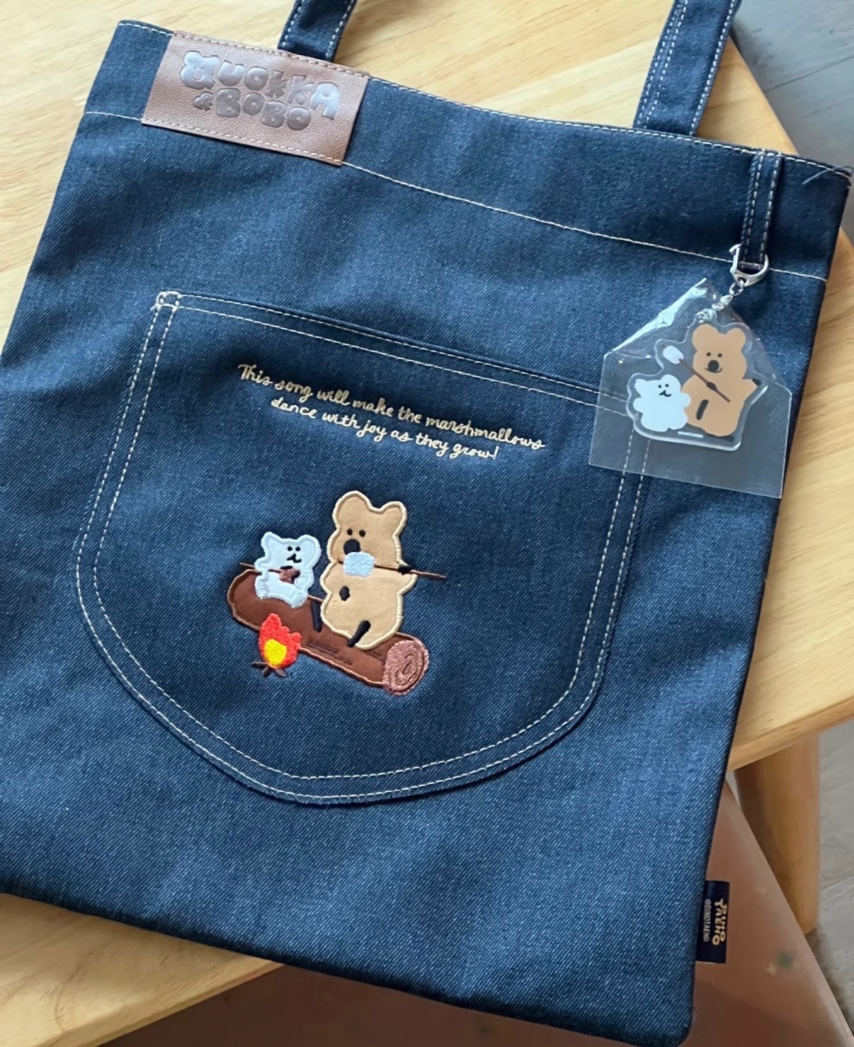 正版 海外屈臣氏聯名 Dinotaeng 帆布包