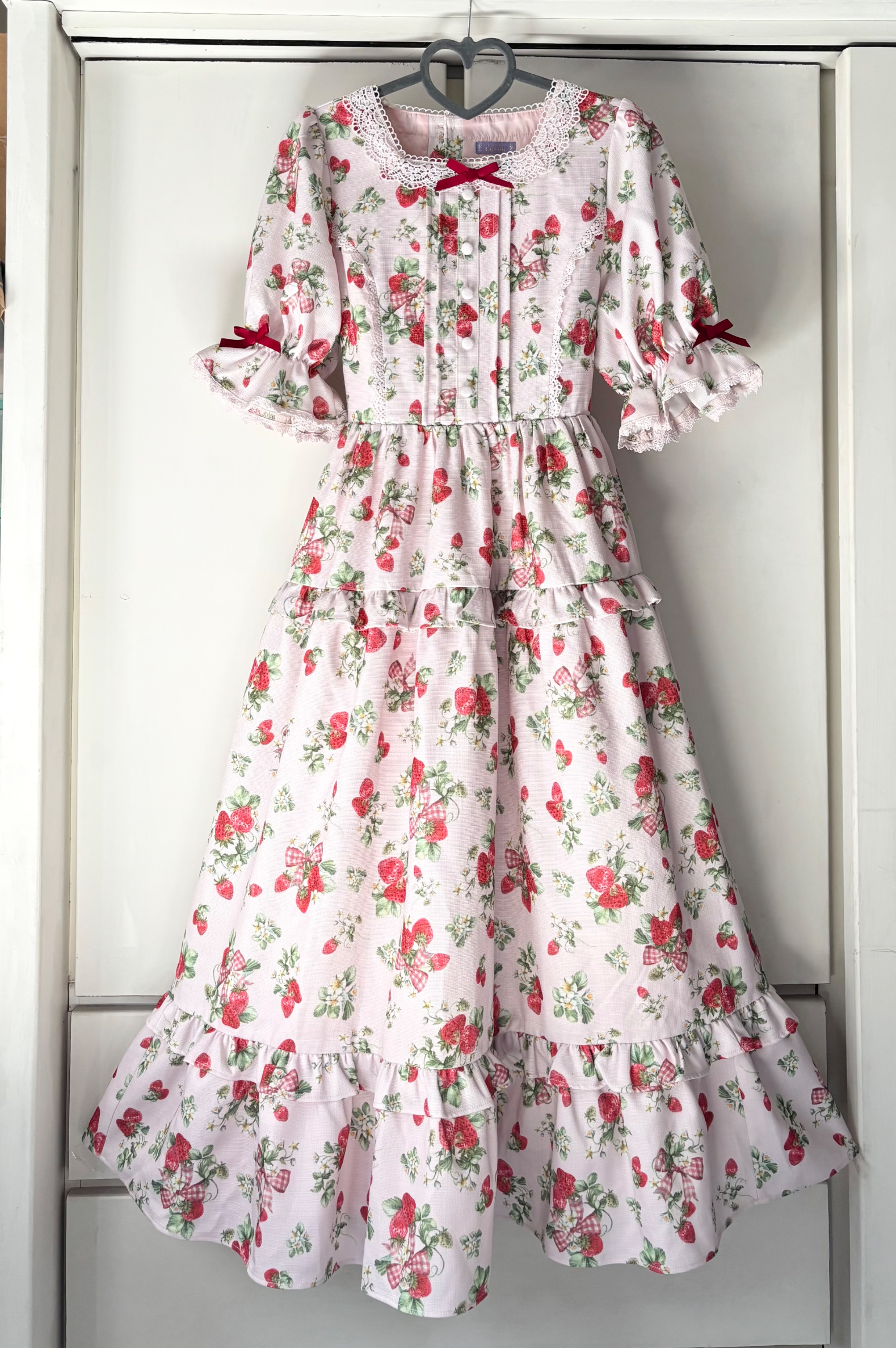 [axes femme kawaii]草莓op粉色