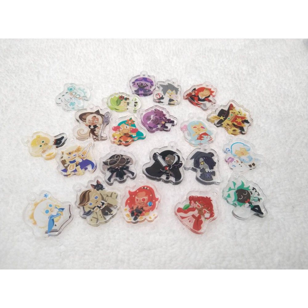 【同人二創】薑餅人王國-壓克力小吊飾／立牌-超級稀有系列1