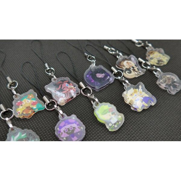 【同人二創】薑餅人王國-壓克力小吊飾／立牌-超級稀有系列2