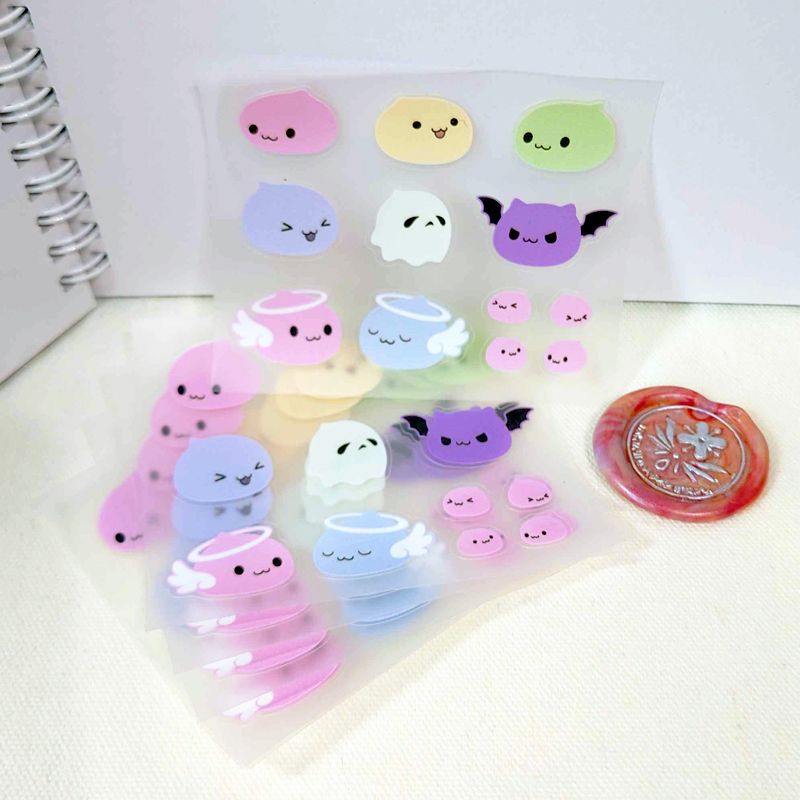 【同人二創】RO仙境傳說-白墨透明貼紙-有刀模