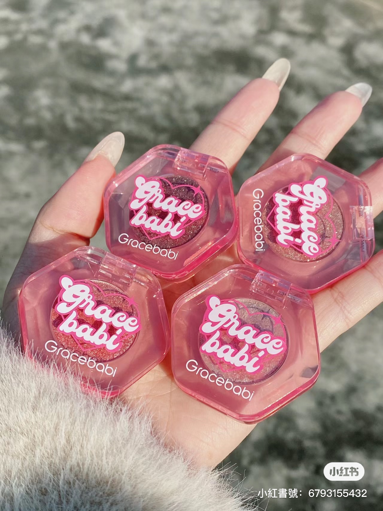 Gracebabi 心動鑽閃單色眼影