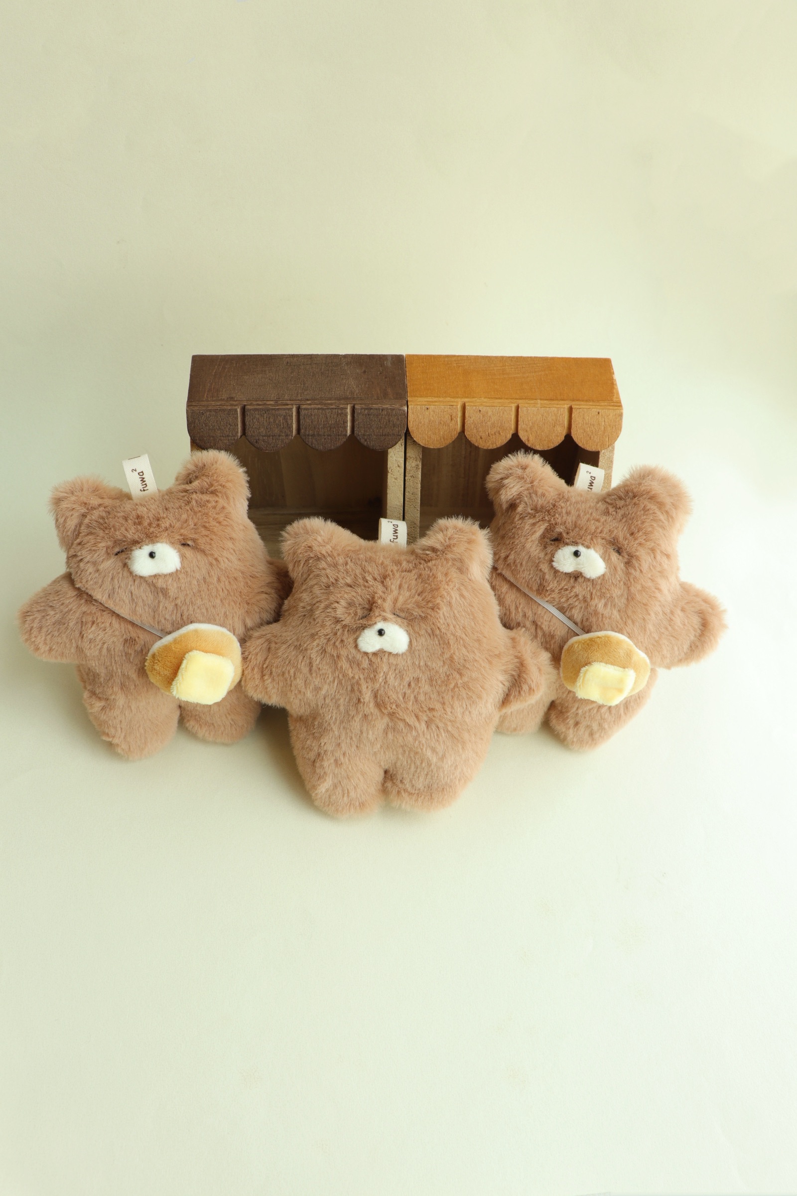 鬆餅熊波可 鑰匙圈