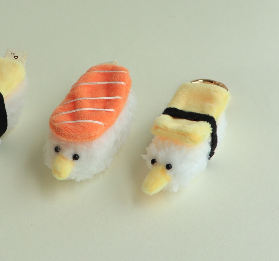 壽司鳥系列鑰匙圈