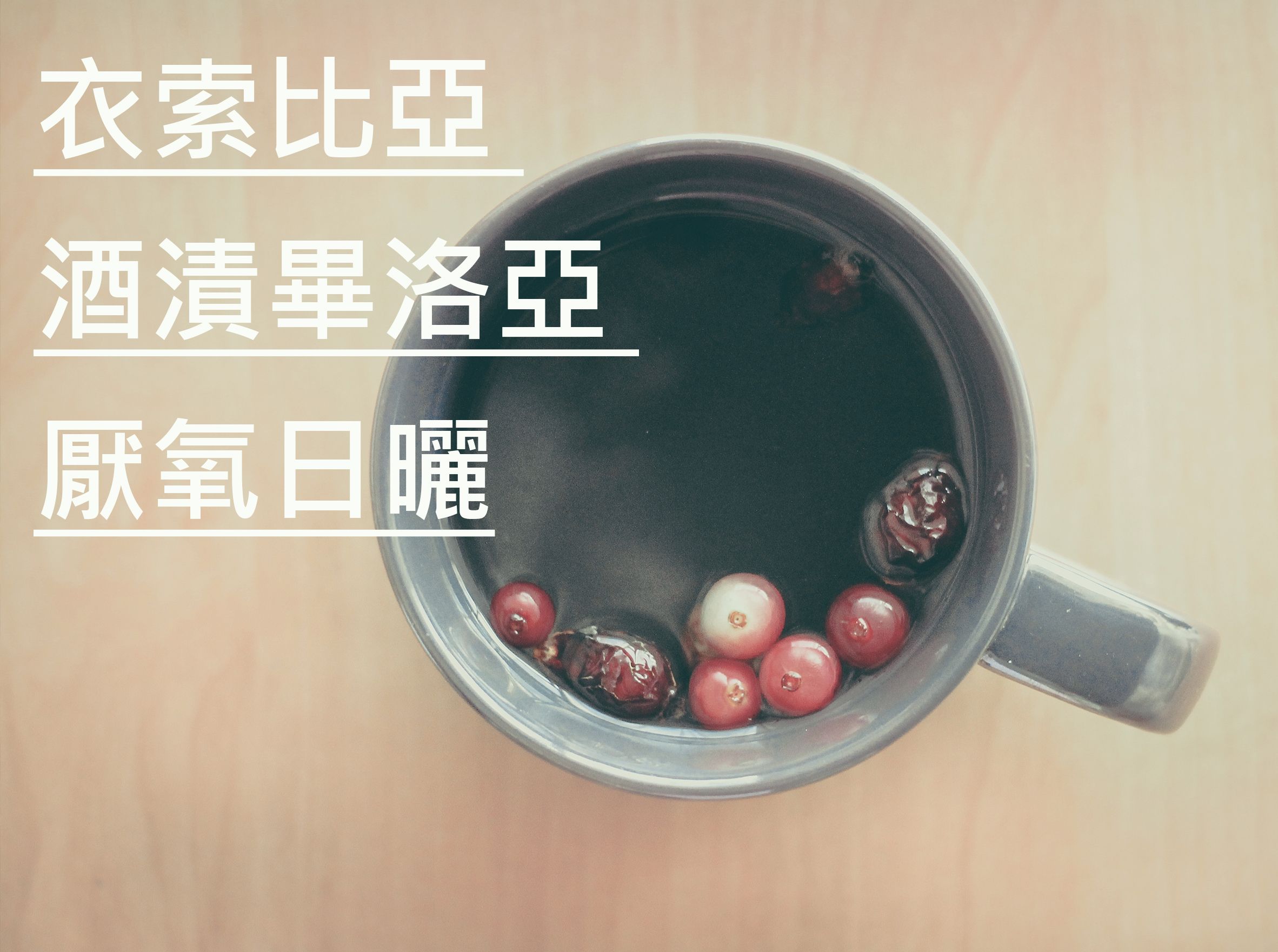 衣索比亞 酒漬畢洛亞 厭氧日曬