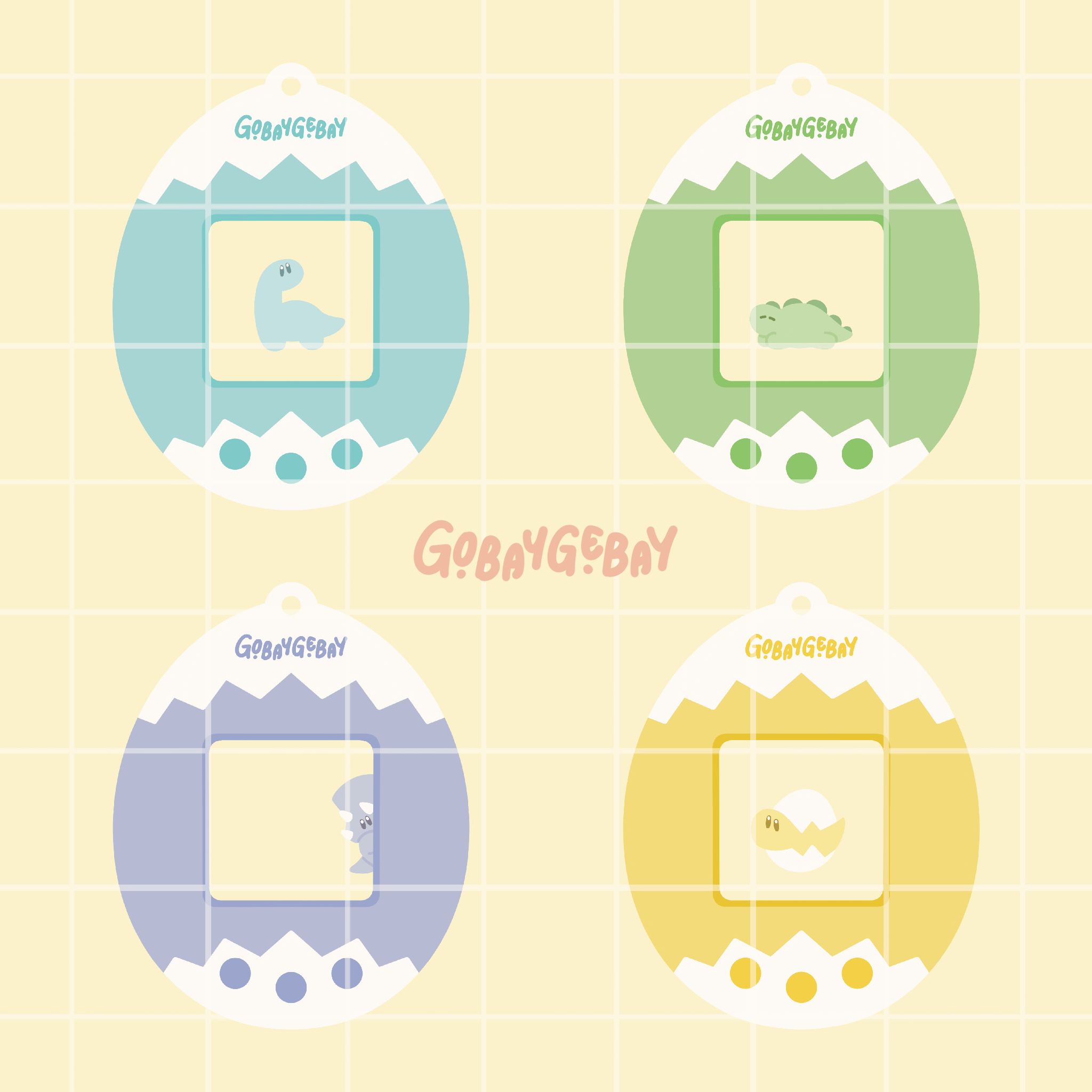 寵物小恐龍吊飾