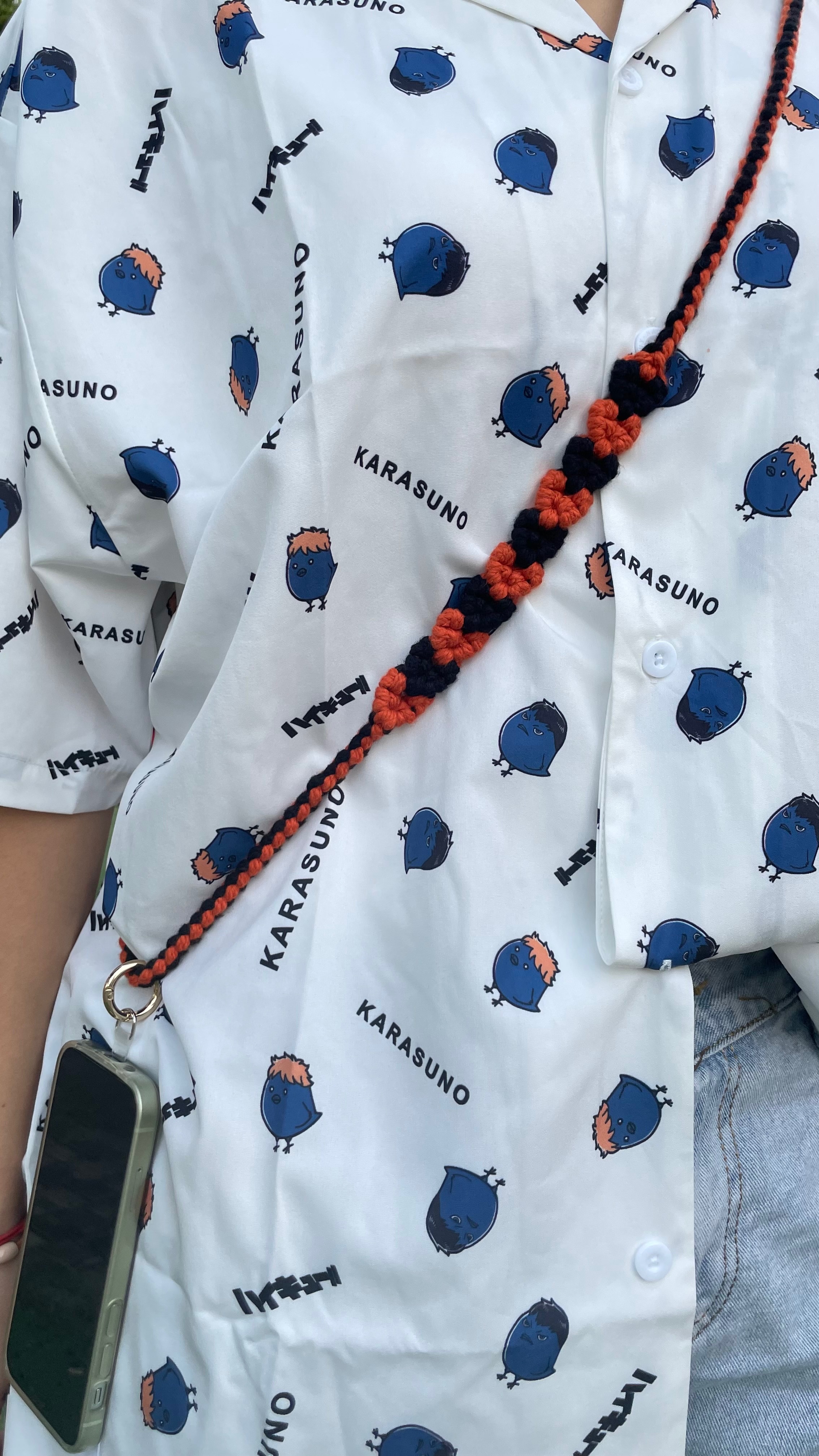 烏野手機編繩套組