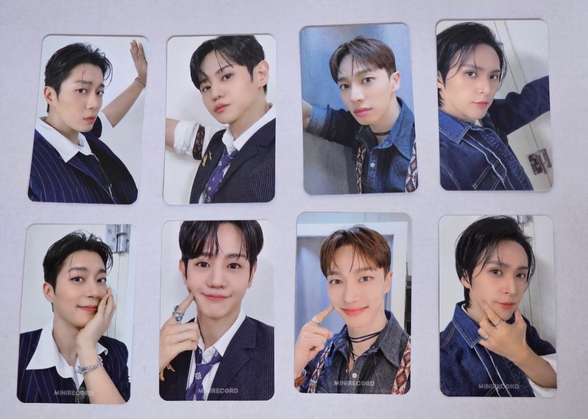 Minirecord 簽售卡 （雙面）