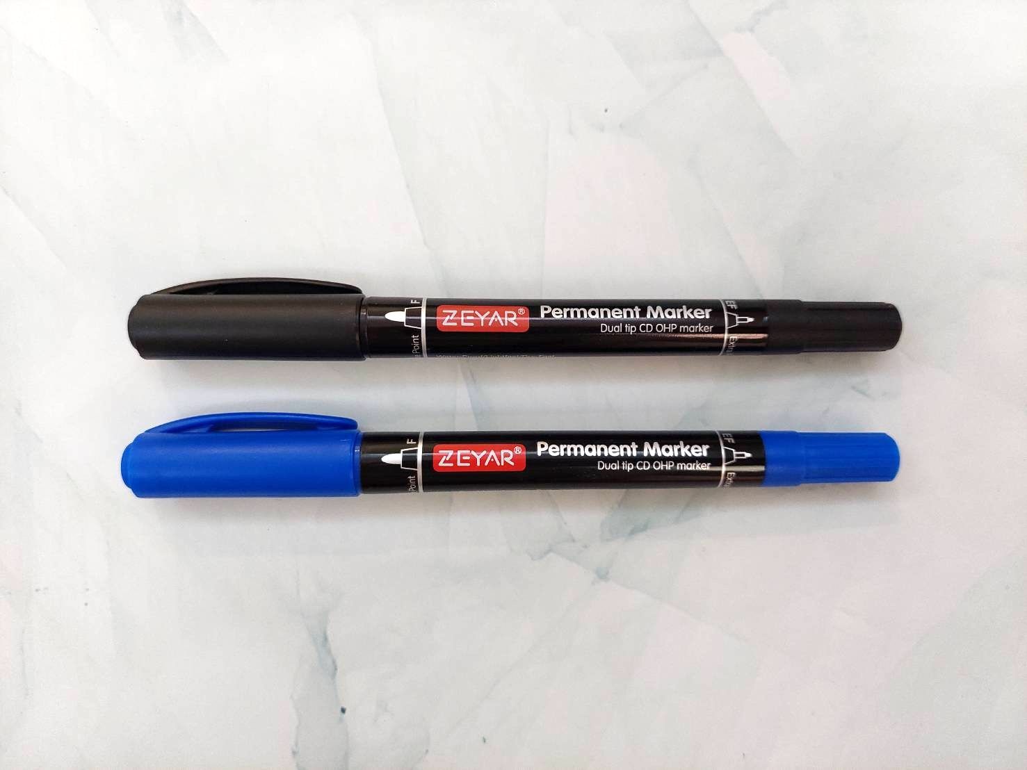 ZEYAR雙頭油性麥克筆
