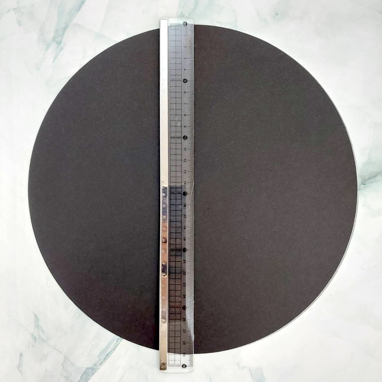 黑卡紙圓磚 直徑29cm 250G