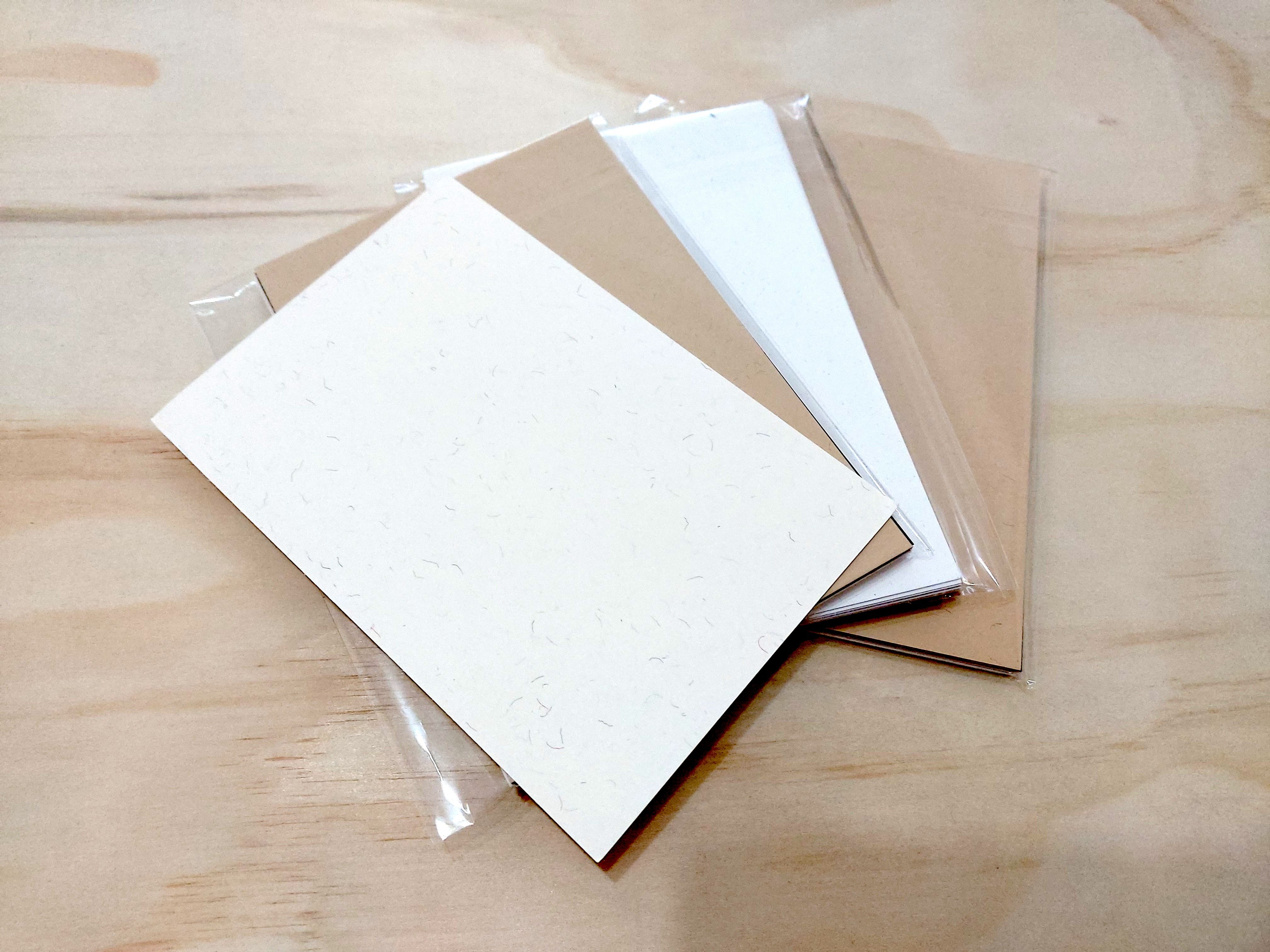 玻璃筆墨水專用紙 10*15cm彩色明信片350g