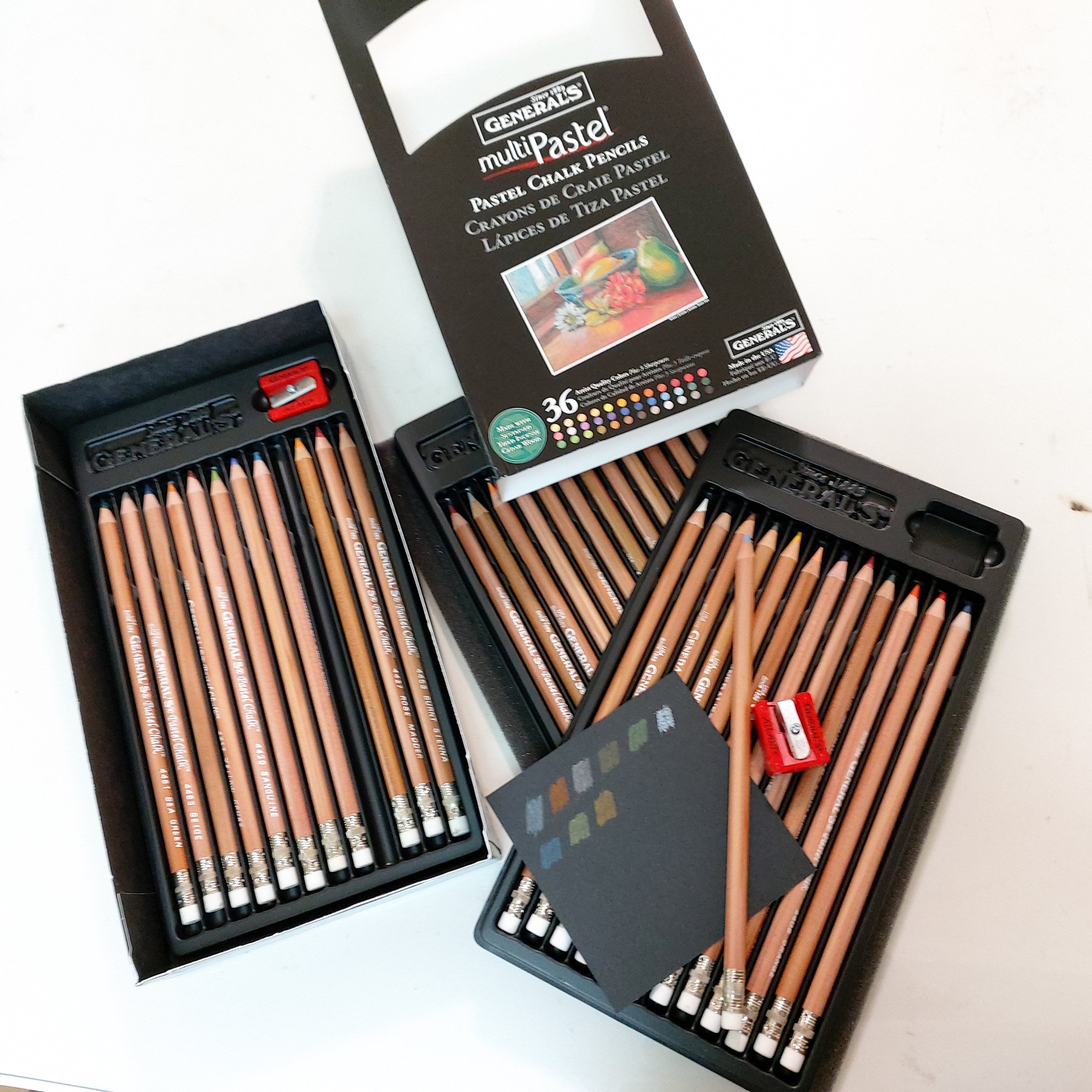 將軍牌粉彩色鉛筆