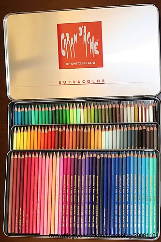 CARAN D’ACHE卡達專家級水性/油性色鉛筆