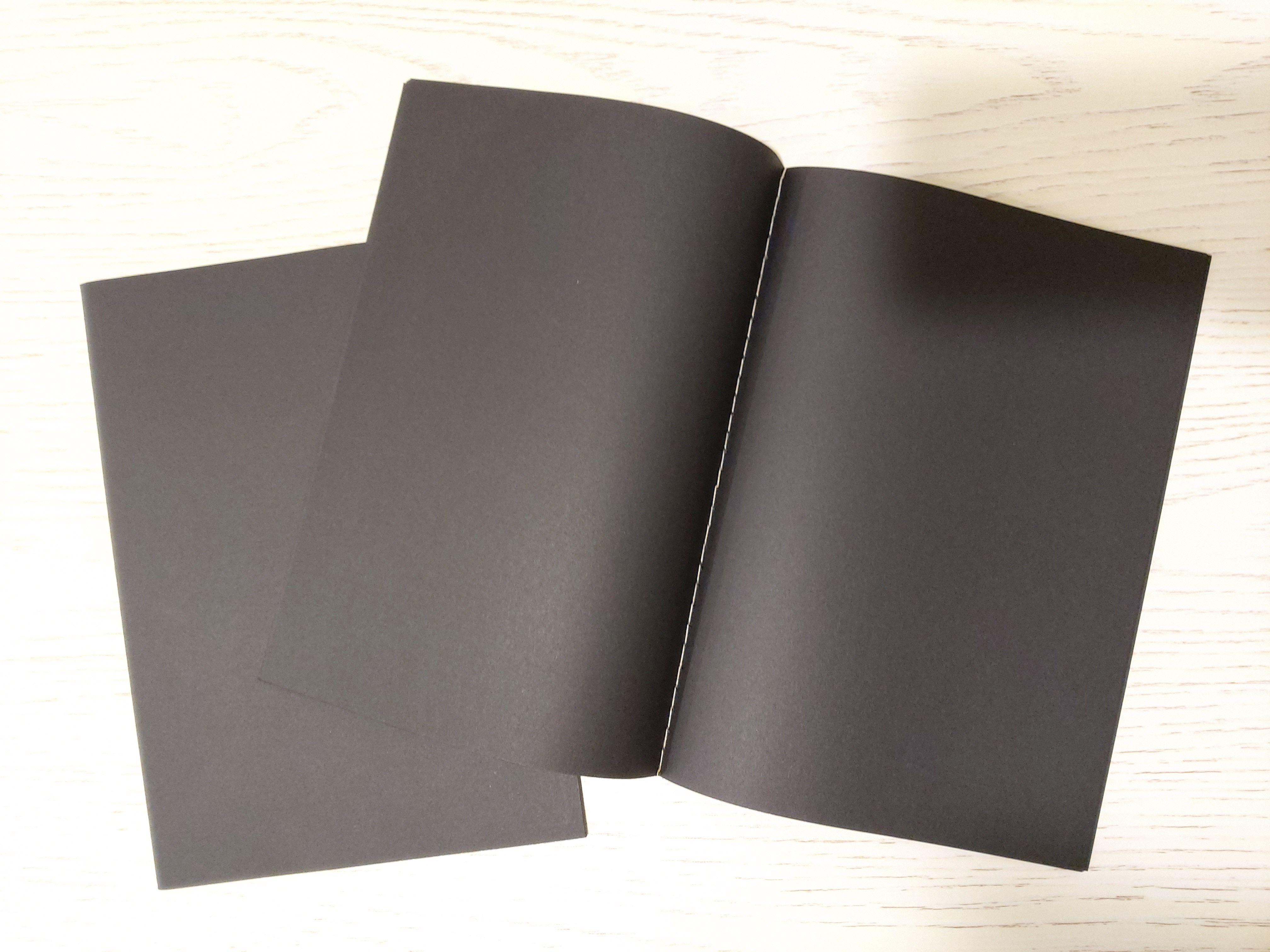 黑色卡紙繪圖本（18頁160G184×258mm）