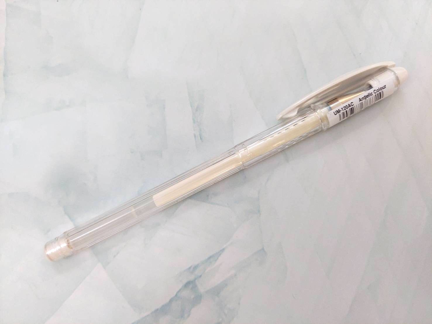 三菱UNI白色水漾筆#08