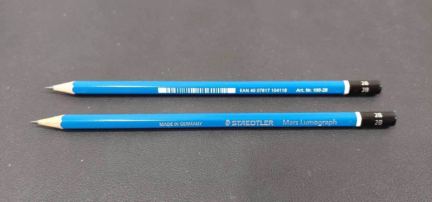 施德樓頂級藍桿2B/6B鉛筆