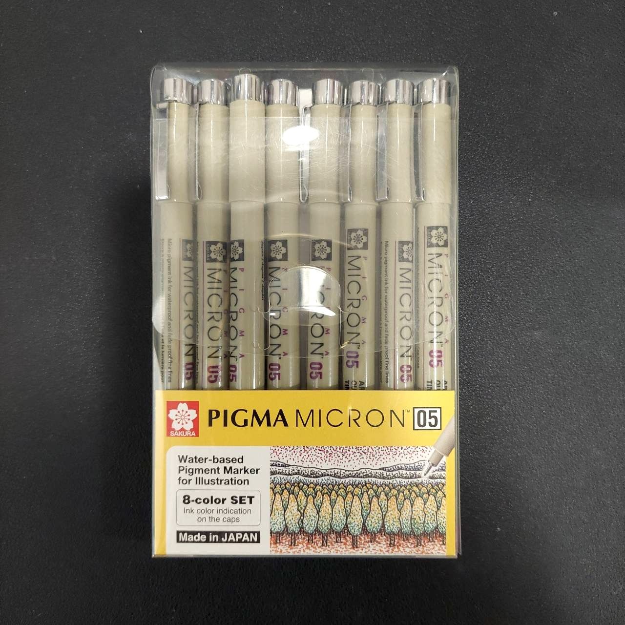 SAKURA櫻花牌彩色代針筆8色組#01， #05