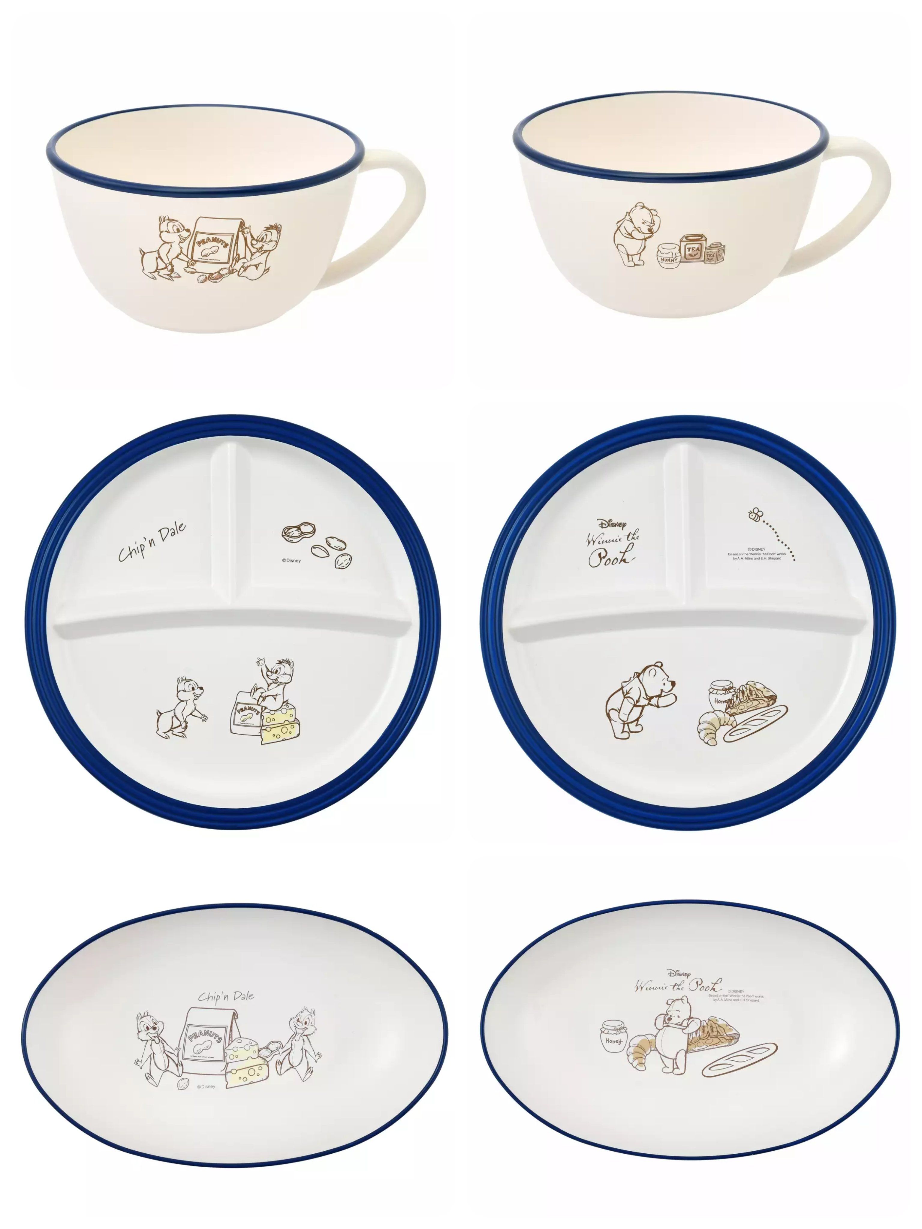 【迪士尼代購】小熊維尼 奇奇蒂蒂 馬克杯 餐盤 盤子 餐具 迪士尼餐具 迪士尼馬克杯 碗盤組 質感餐具