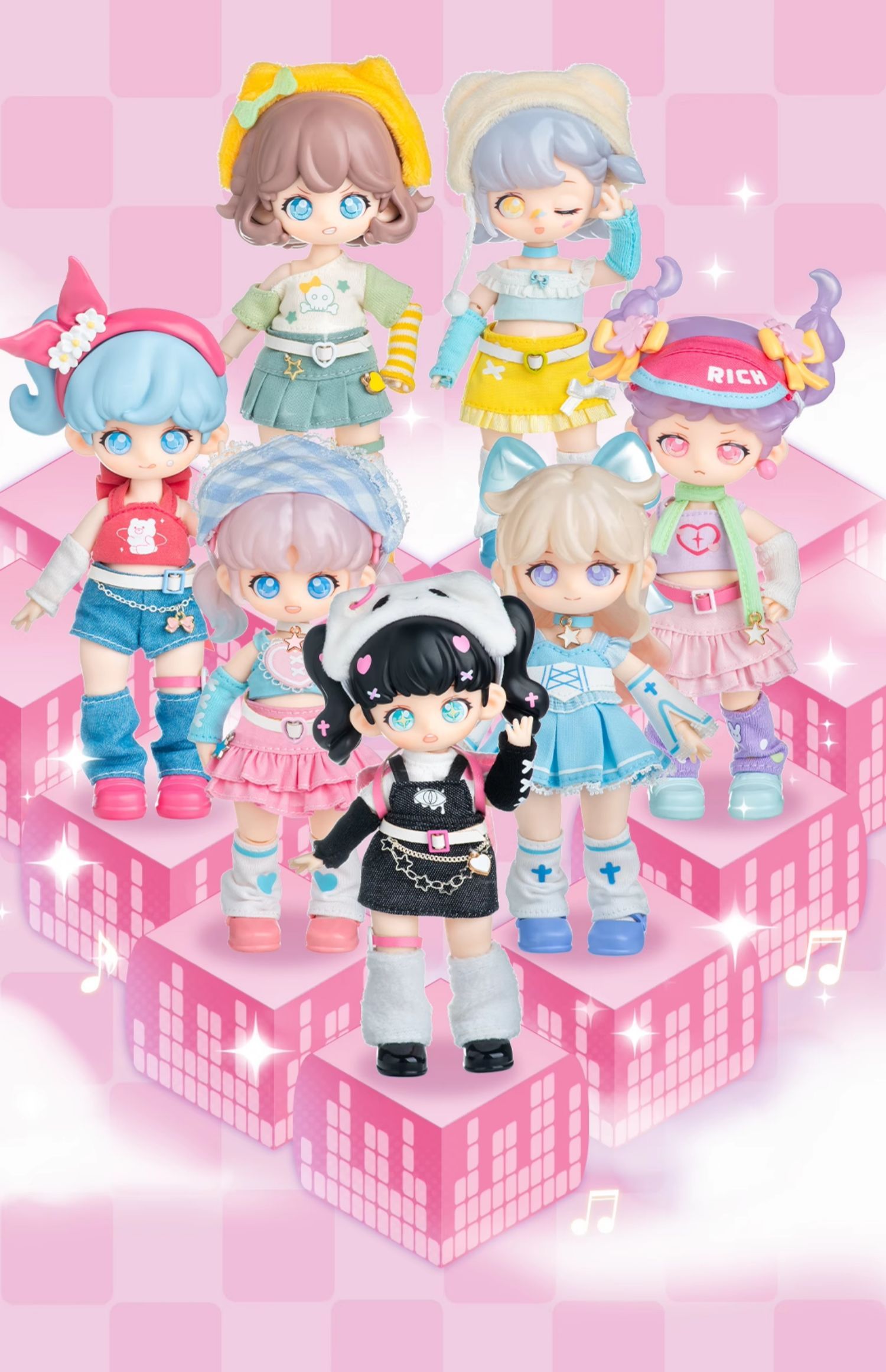 西萌 校園偶像系列 糖娜三代 BJD 12分