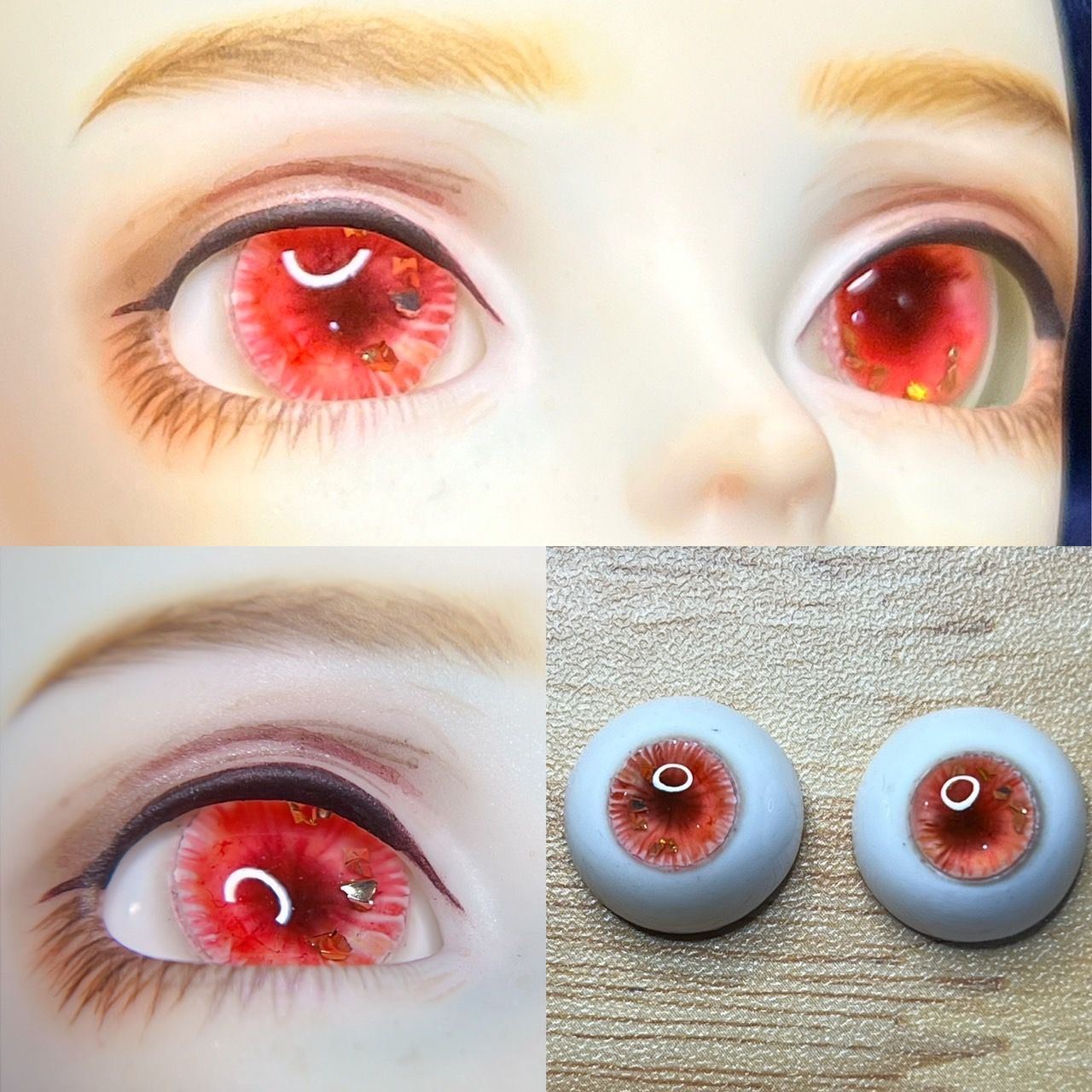 16/8 正常瞳 石膏眼  B品