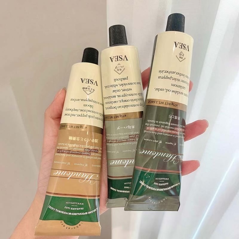 香氛滋潤鋁管護手霜 清新花香果香木質調 秋冬手部保養 質感芬芳香氣護手霜