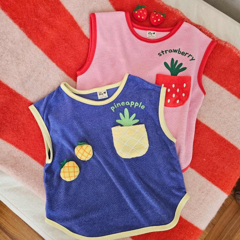 🇰🇷✈️蘇奈選物｜正韓童裝｜夏日運動會跑跑童裝無袖上衣