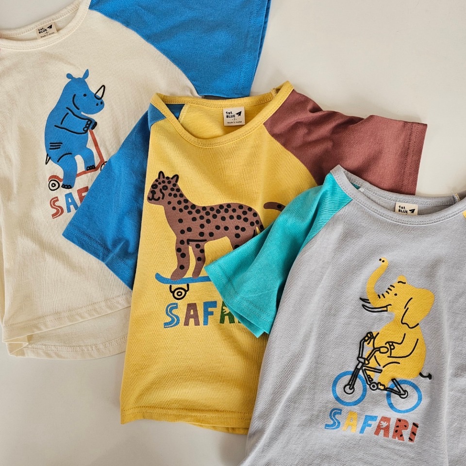 🇰🇷✈️｜正韓童裝｜夏日動物嘉年華T